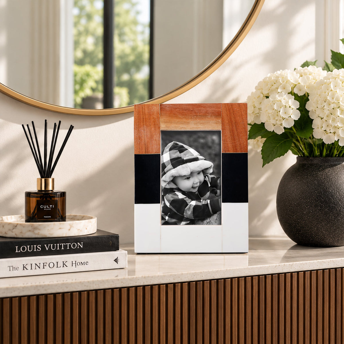 Mondrian Maple Picture Frame | 4x6 & 5x7