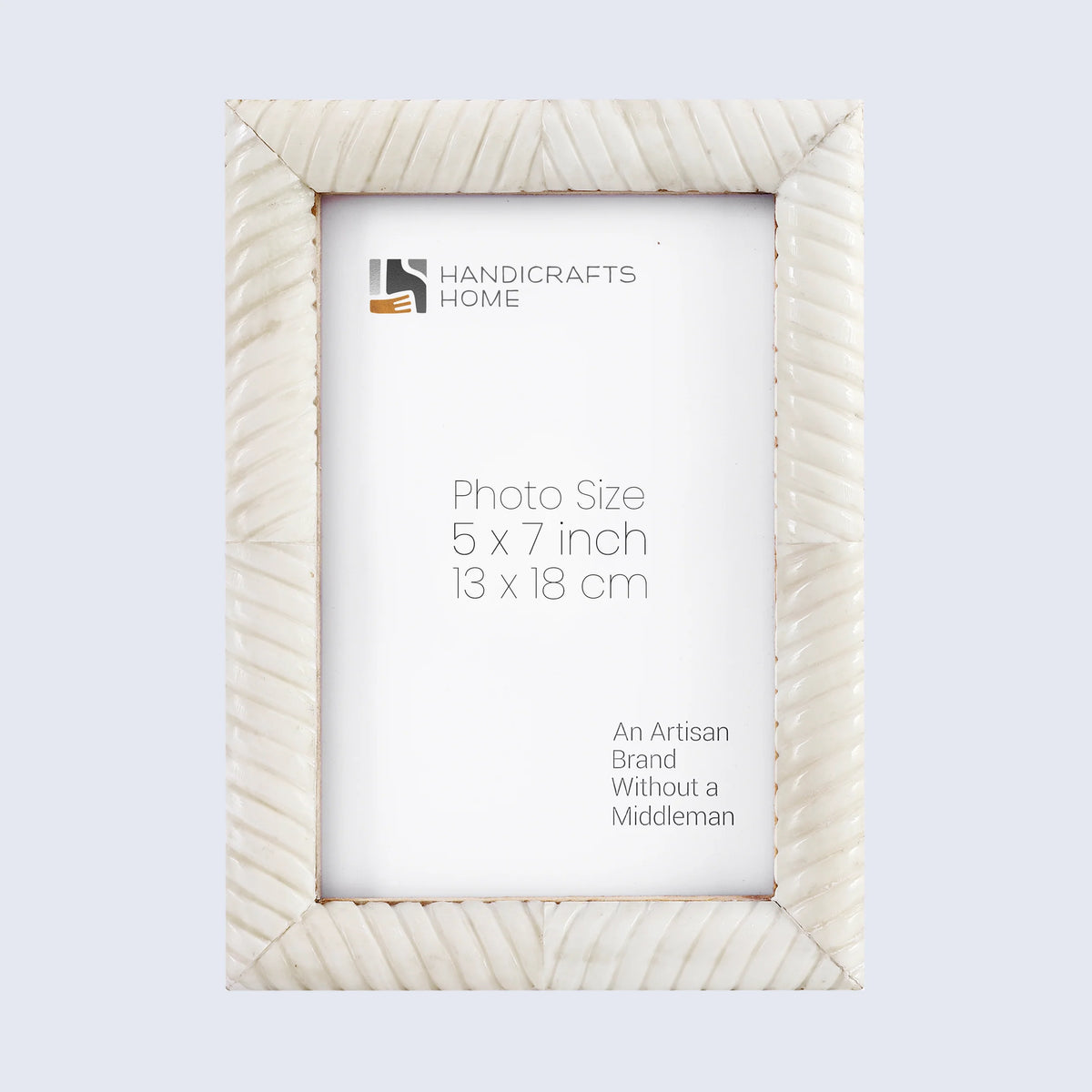 Picture Frame Sea Siren Ligeia Collection Bone Inlay White – 2 Sizes