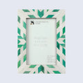 Hypno Nature Green & White Bone Inlay Picture Frame | 4x6, 5x7 & 8x10