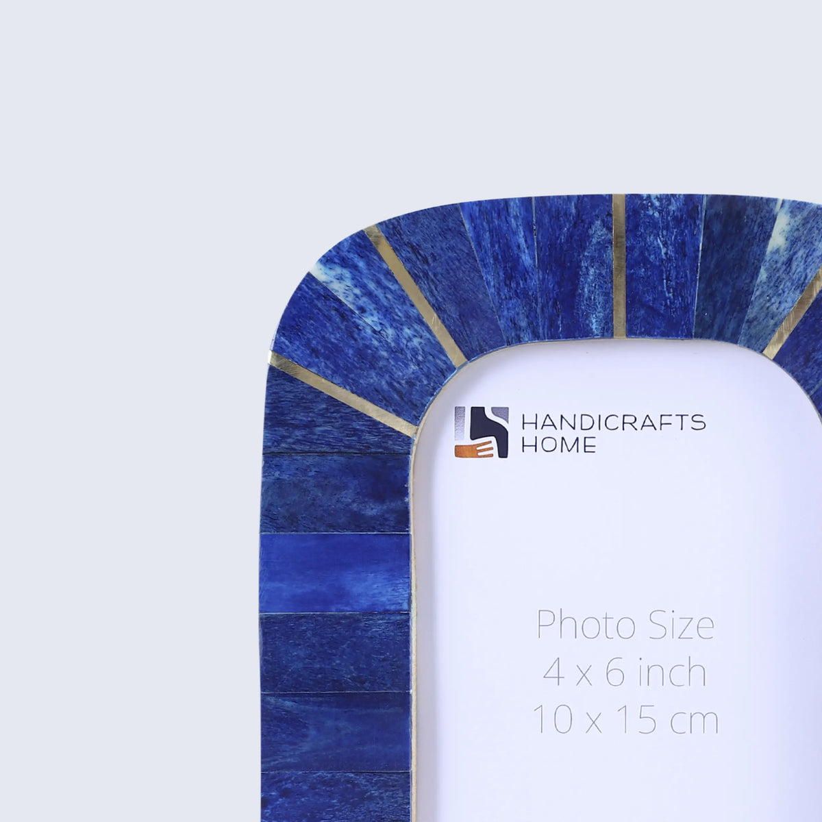 Palace Well Blue Bone Inlay Picture Frame | 4x6 & 5x7