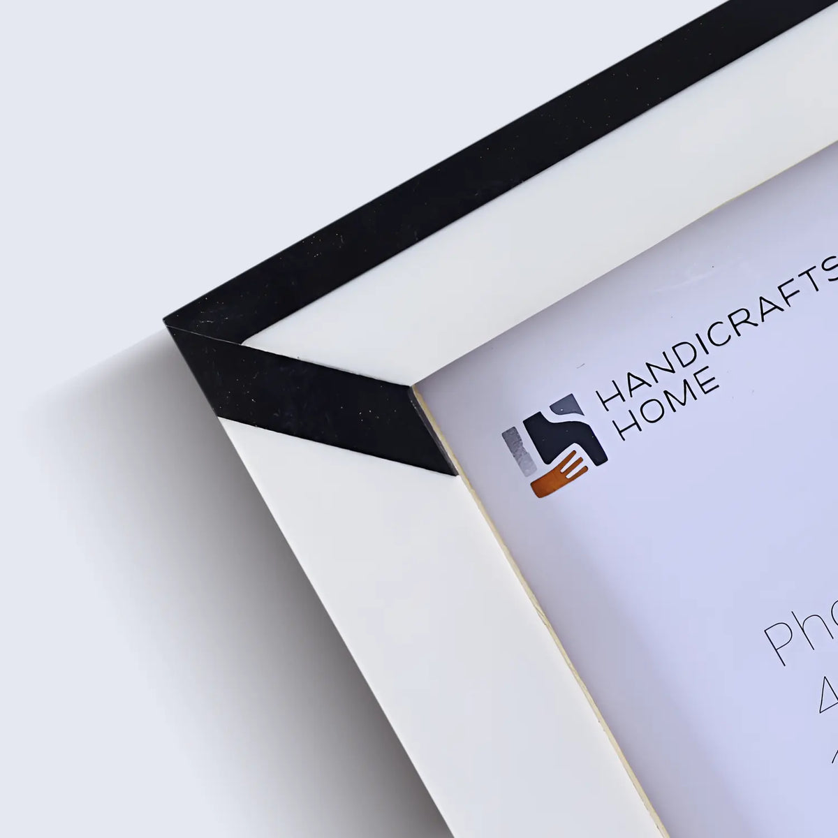 Silhouette Black & White Resin Picture Frame | 4x6 & 5x7