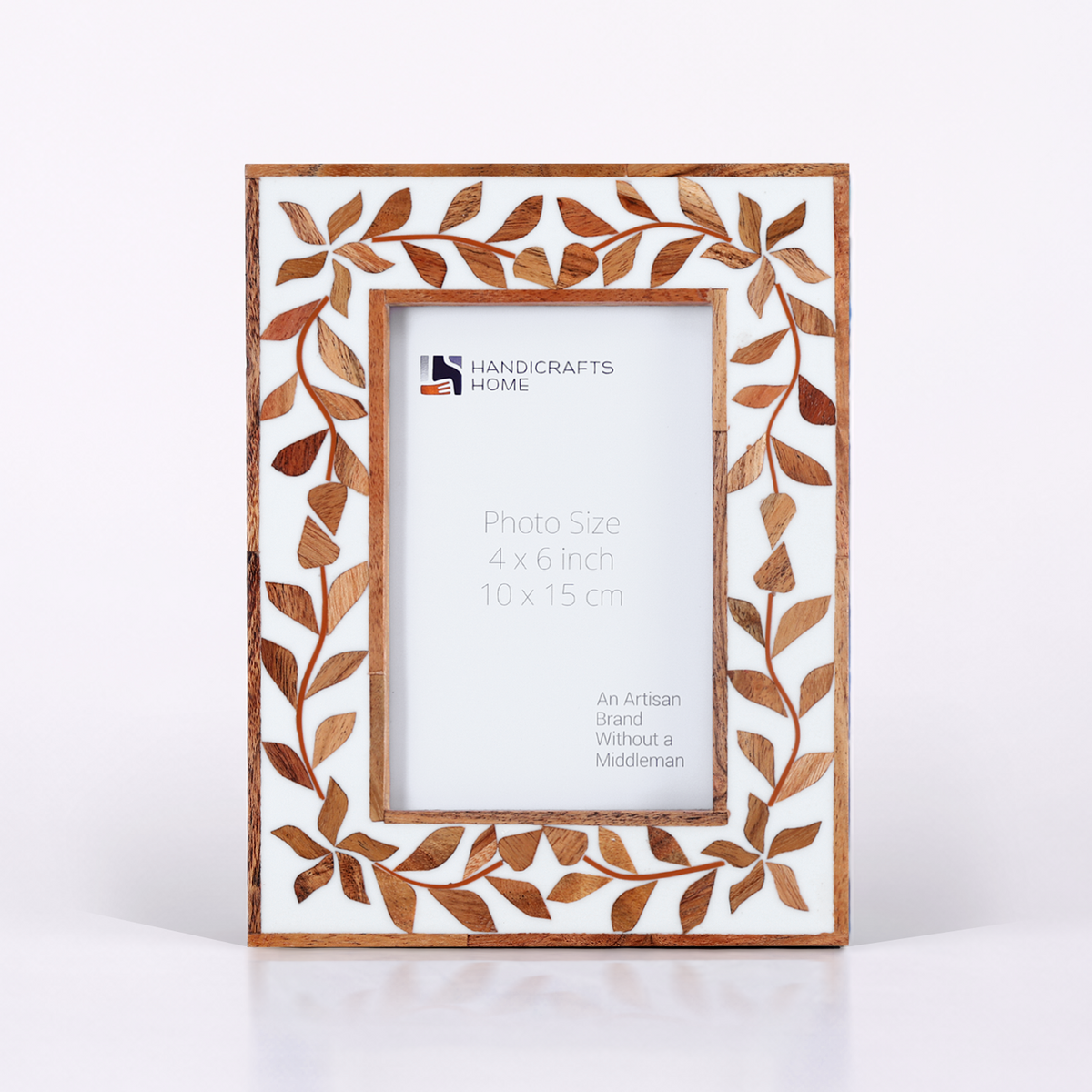 Alhambra Botanical Wood & Resin Picture Frame | 4x6 & 5x7