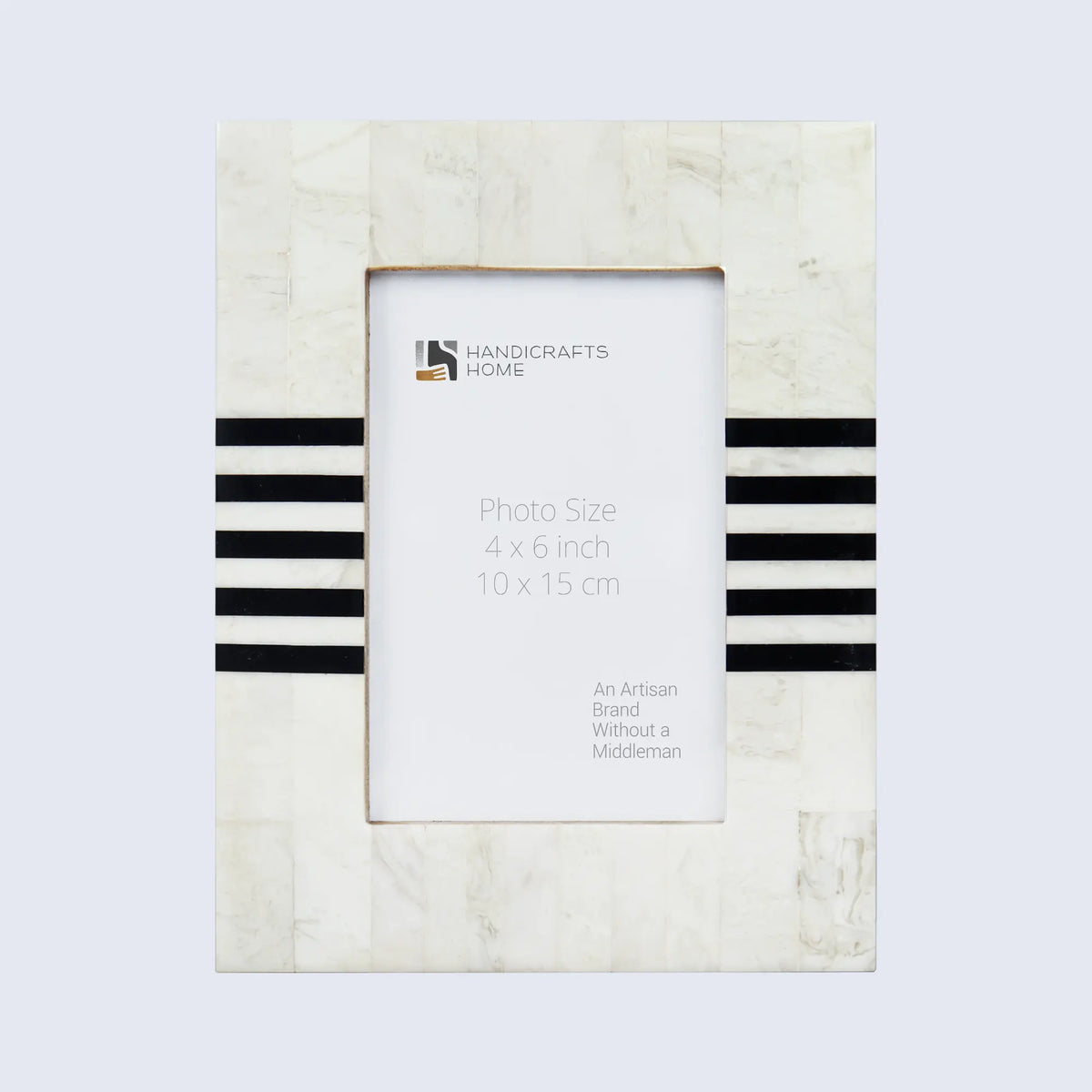 Contour Lado Black & White Picture Frame | 4x6 & 5x7 | Made to Order