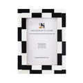 Silhouette Shuffled Multi-Color Bone Inlay Picture Frame | 4x6 & 5x7