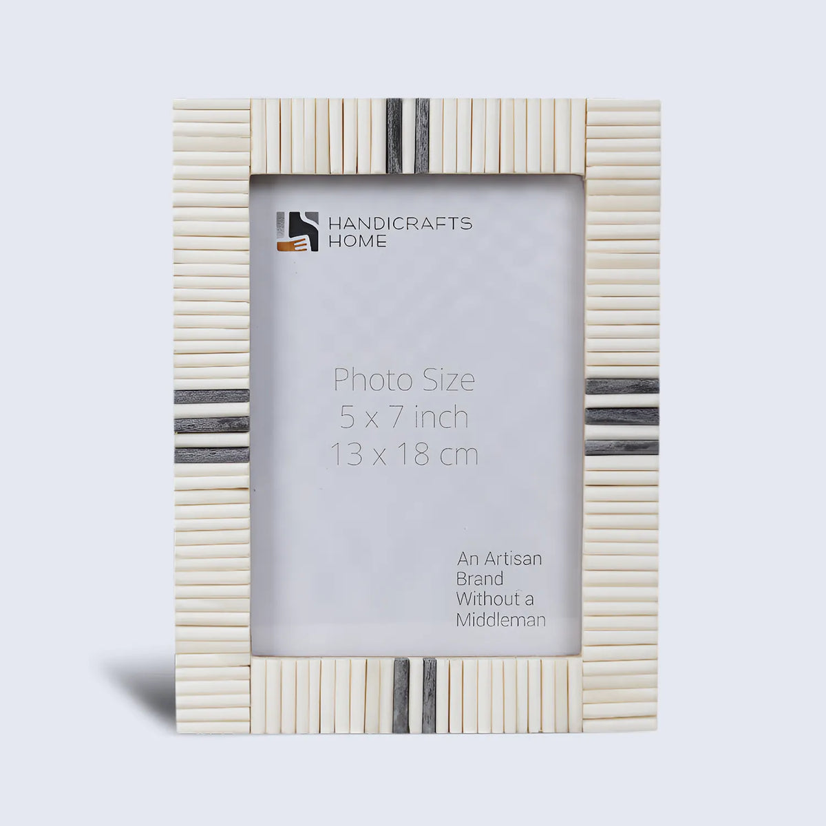 Ivory Ridge Bone Inlay Picture Frame | 4x6 & 5x7