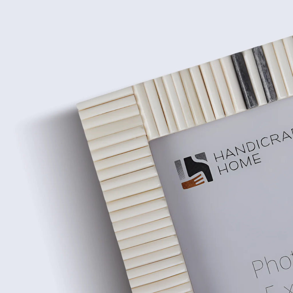 Ivory Ridge Bone Inlay Picture Frame | 4x6 & 5x7