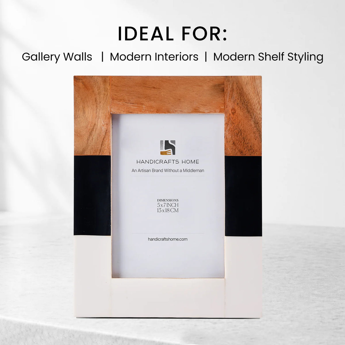 Mondrian Maple Picture Frame | 4x6 & 5x7