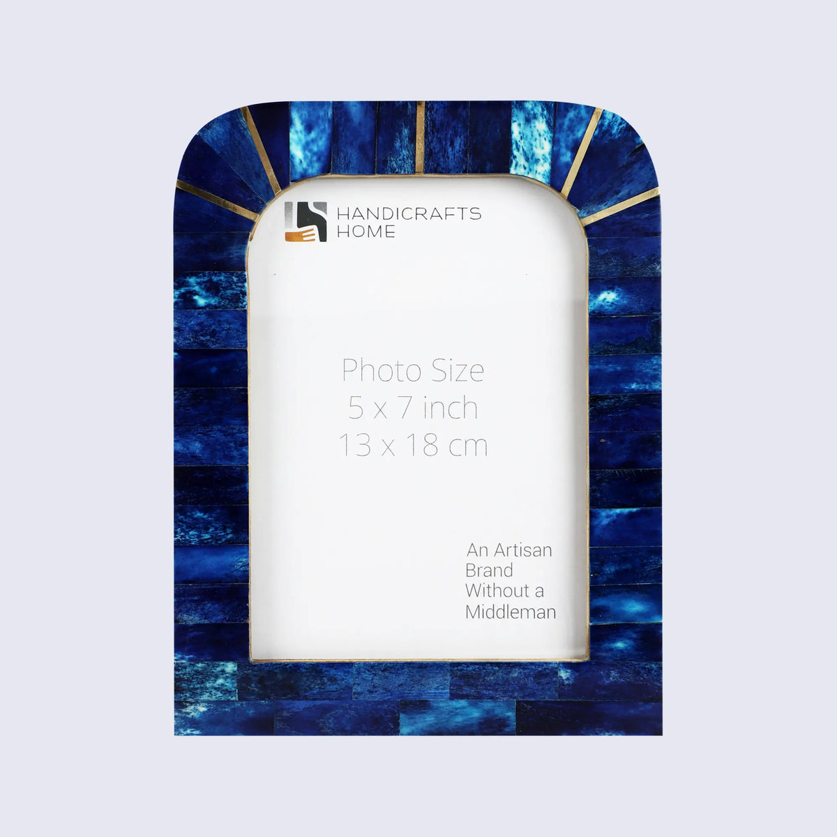 Palace Well Blue Bone Inlay Picture Frame | 4x6 & 5x7