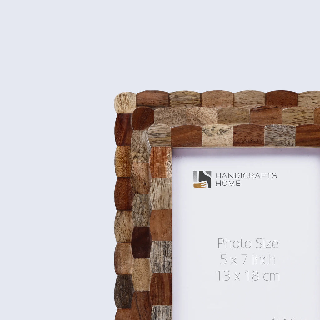 Artisan Hive Wooden Picture Frame | 9x12 | Made to Order