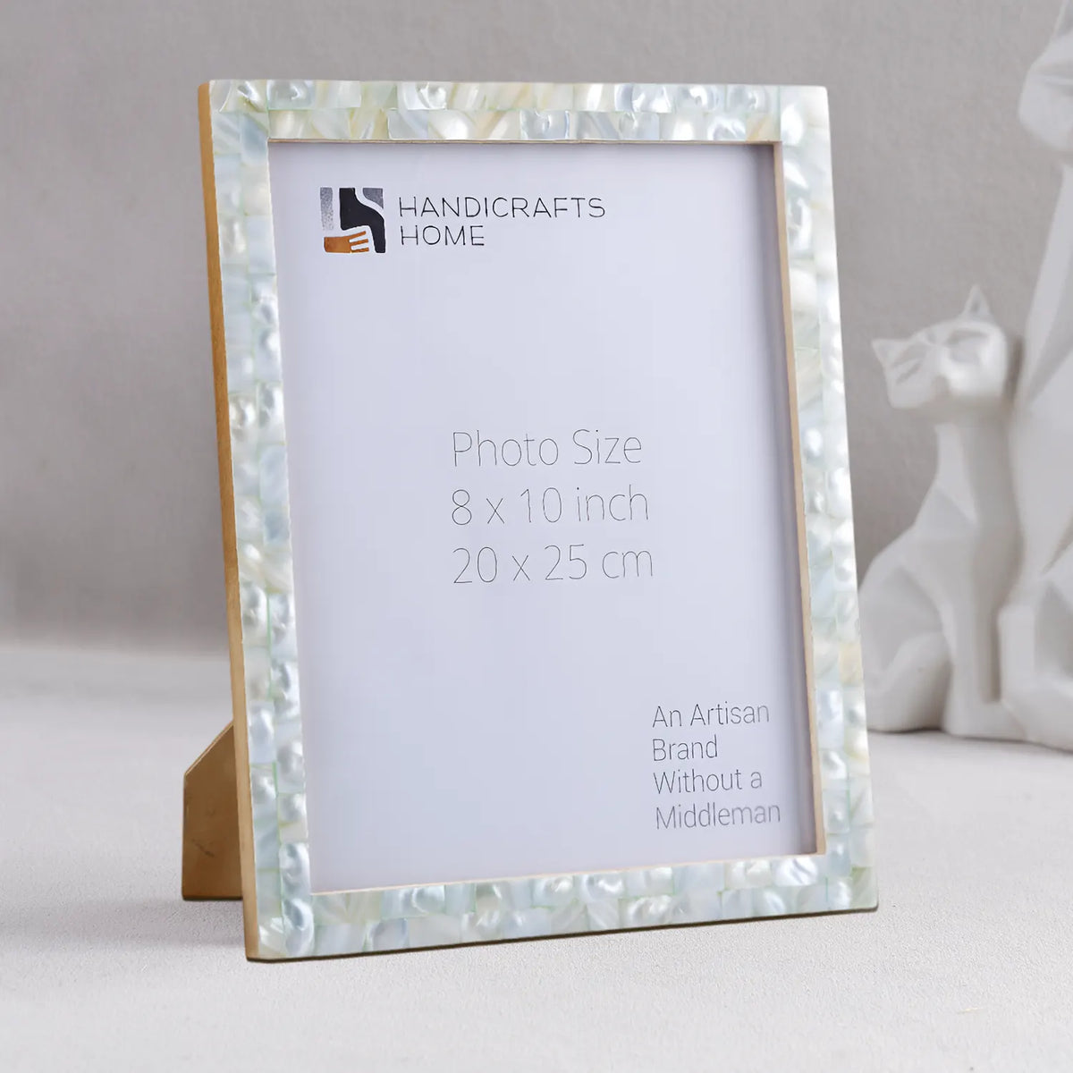 Green Mother of Pearl Inlay Picture Frame | 4x6, 5x7 & 8x10