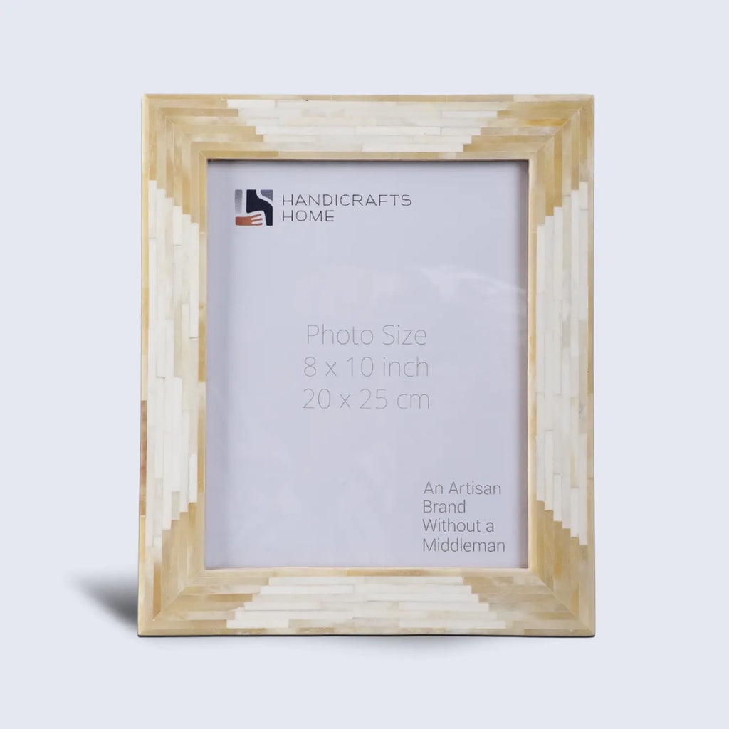 Apache Harvest White Bone Inlay Picture Frame | 4x6, 5x7 & 8x10