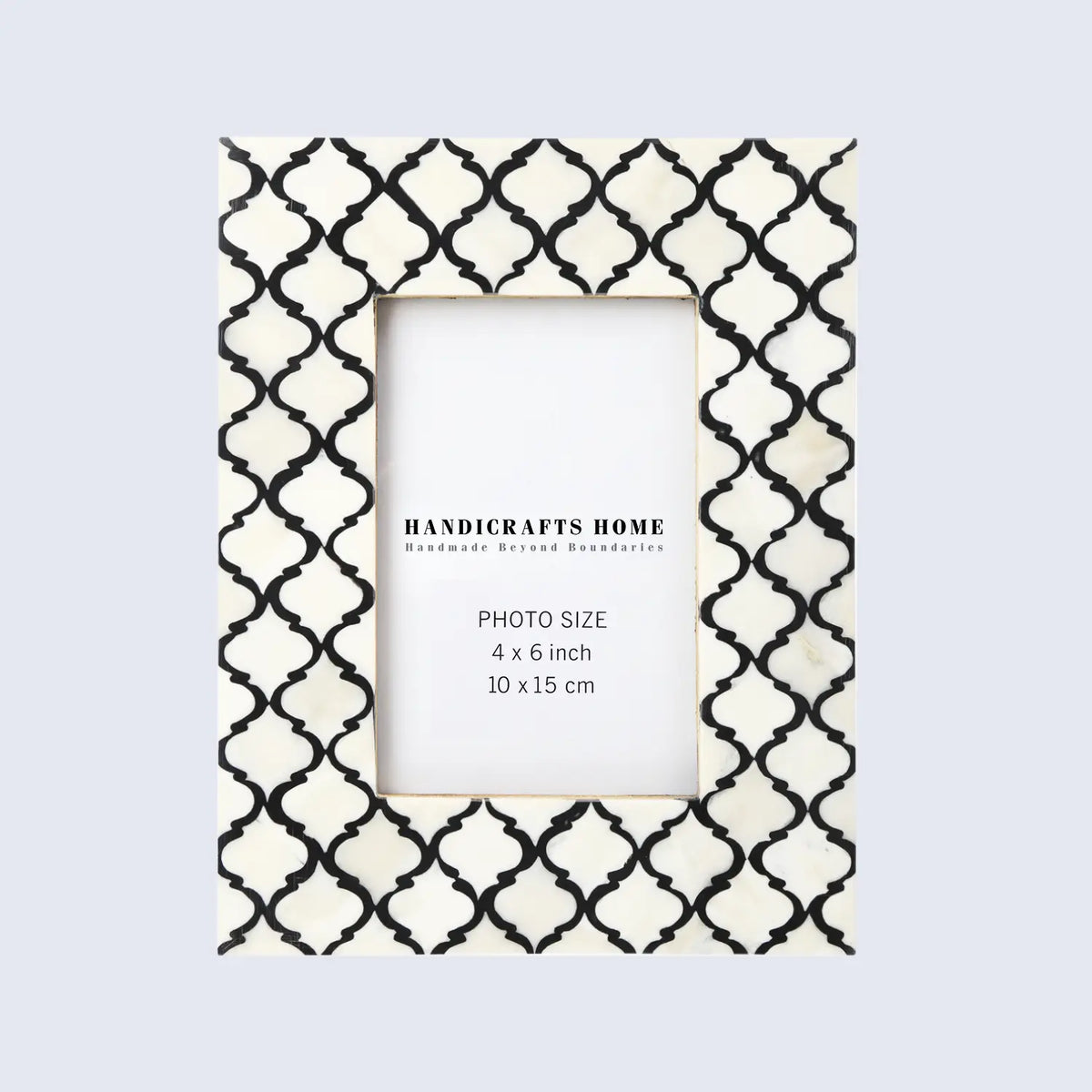 Moroccan Bone & Resin Inlay Picture Frame | Multiple Colors & Sizes