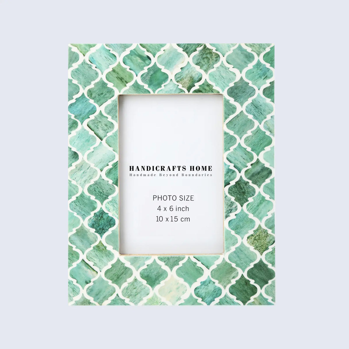 Moroccan Bone & Resin Inlay Picture Frame | Multiple Colors & Sizes