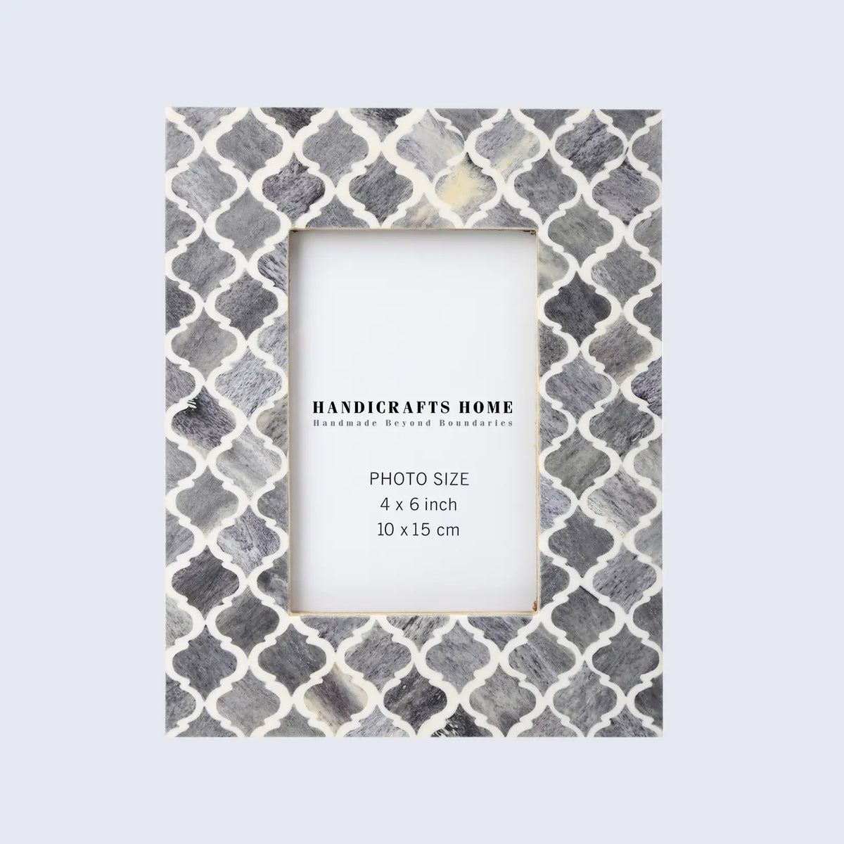 Moroccan Bone & Resin Inlay Picture Frame | Multiple Colors & Sizes