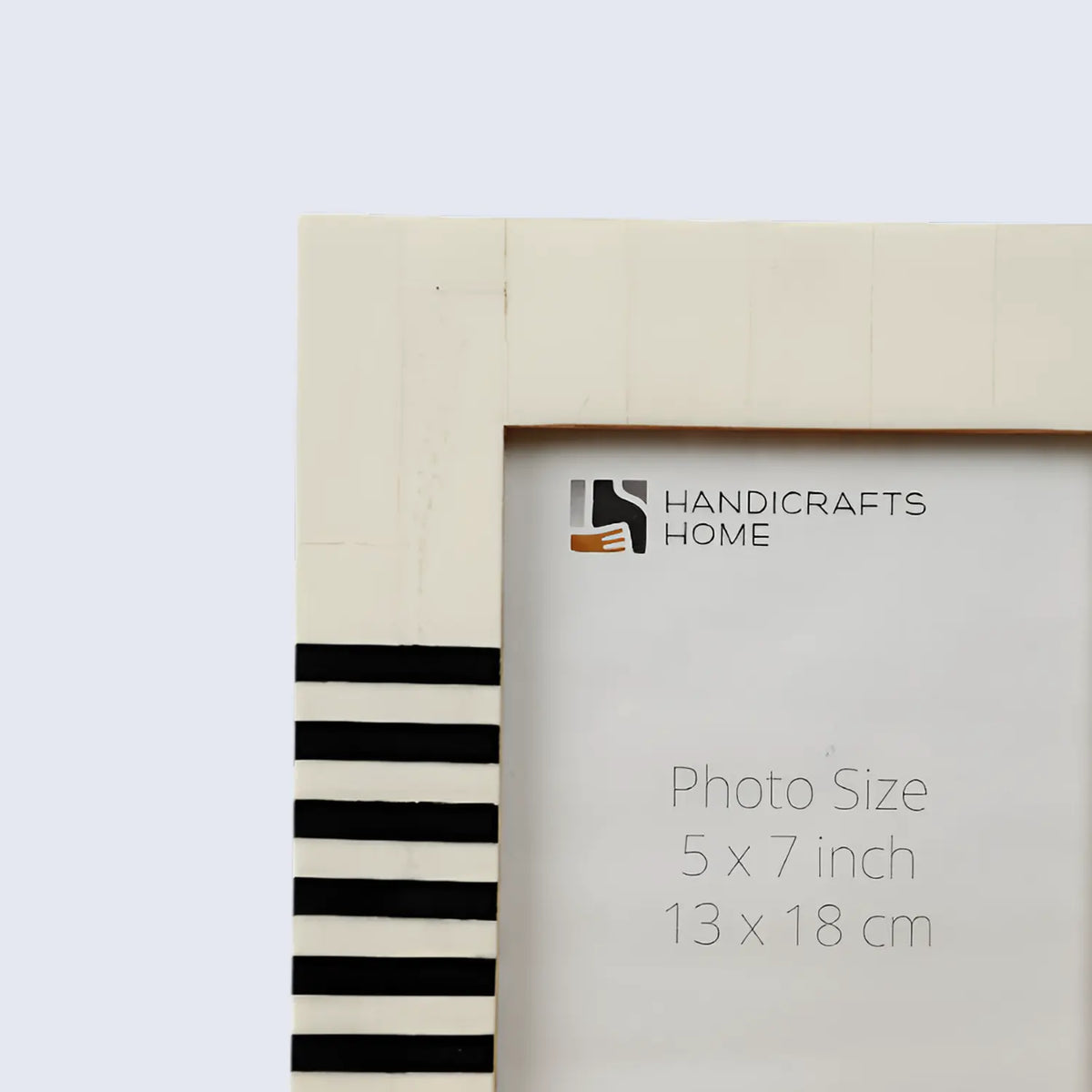 Contour Lado Black & White Picture Frame | 4x6 & 5x7 | Made to Order