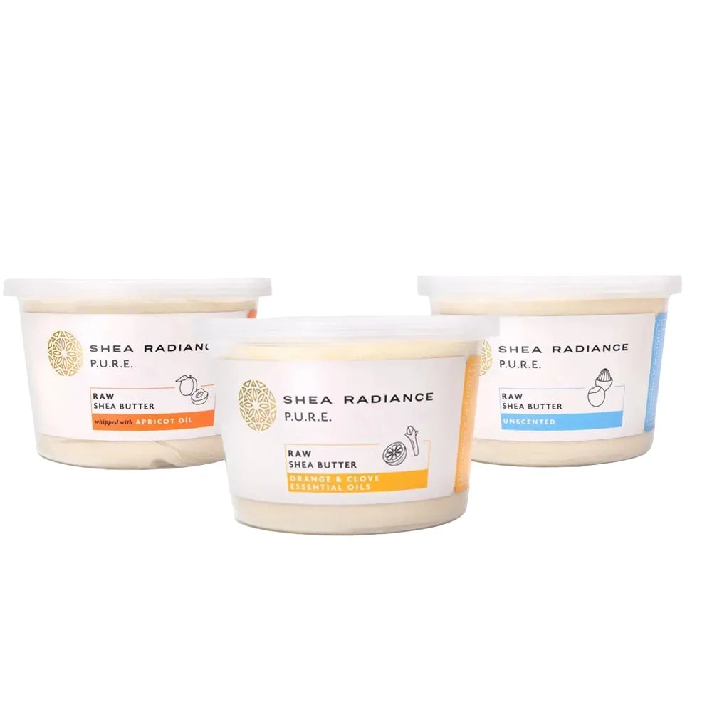 Raw unrefined shea butter