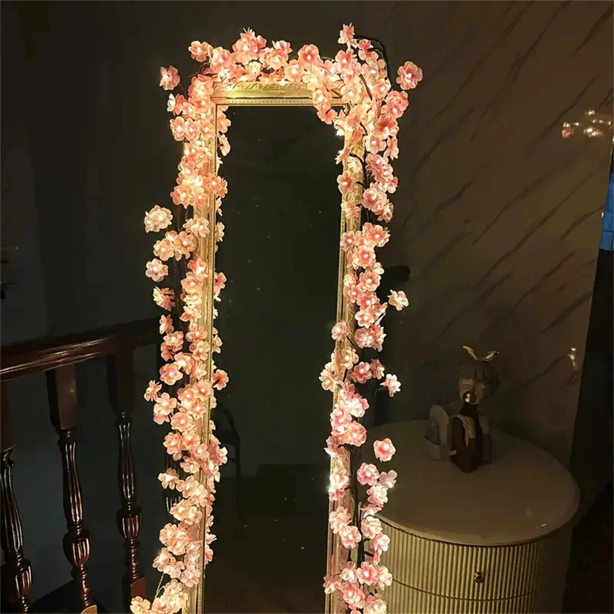 Cherry Blossom Branch Fairy Light Lamp | 8 Modes