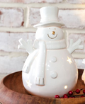 LED Light-Up White Snowman – 8"