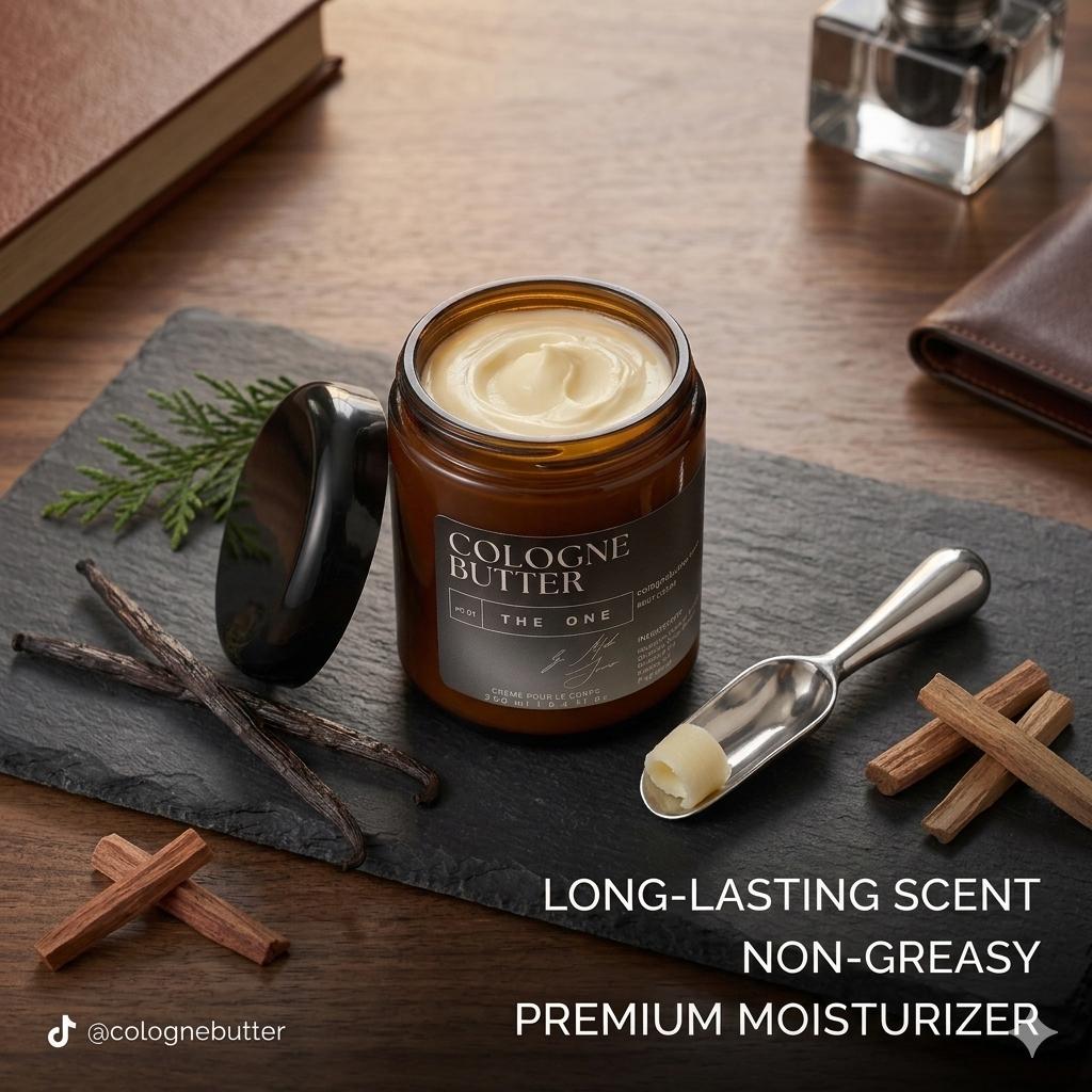 THE ONE Cologne Body Butter, Cedarwood & Vetiver