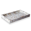 Discovery Jewel Mother of Pearl White Tray | 11x17 & 12x12