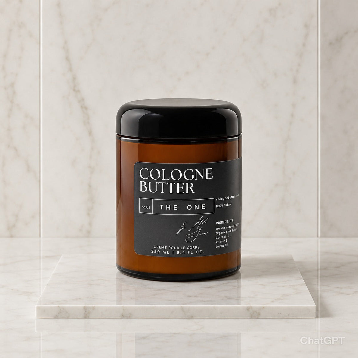 THE ONE Cologne Body Butter, Cedarwood & Vetiver