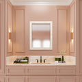 Classic White Bone Inlay Wall Mirror | 3 Sizes | Made to Order