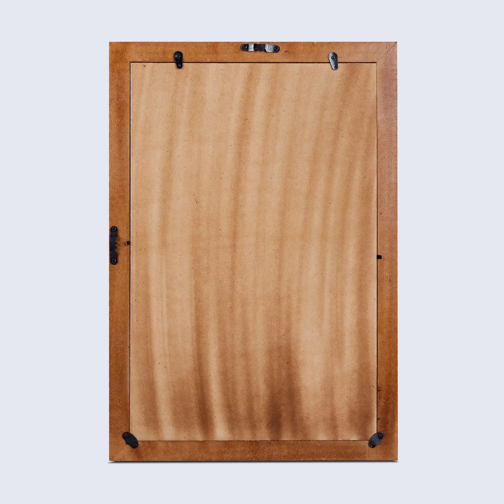 Classic Orange Bone Inlay Wall Mirror | 8 Sizes | Made to Order