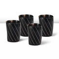 Twist Real Horn Shot Glasses | Set of 4, 8 or 12
