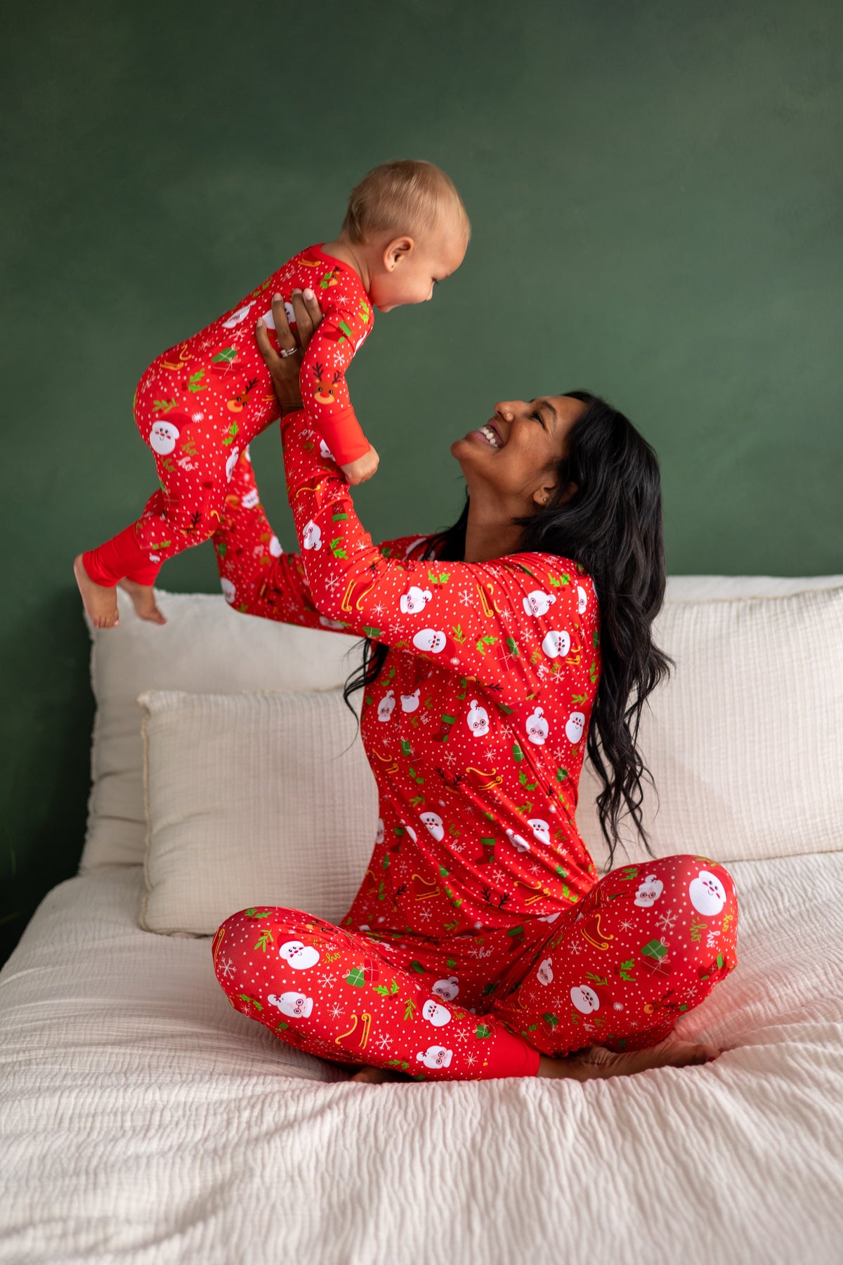 Women's Christmas Morning Bamboo Pajama Set