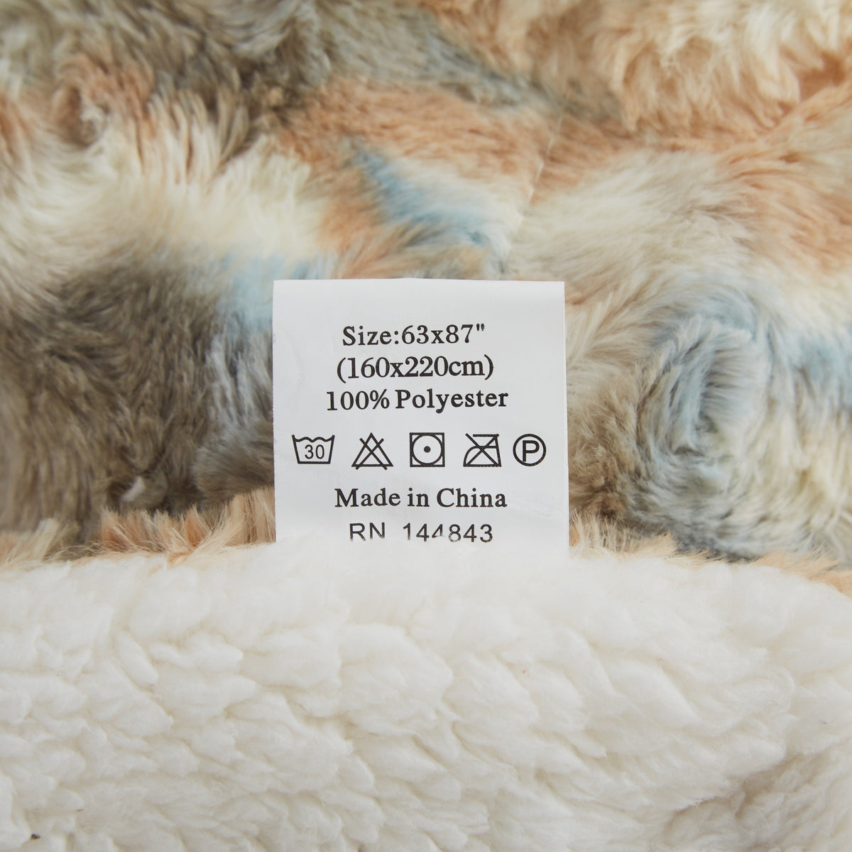 Luxury Russian Lynx Faux Fur Throw Blanket