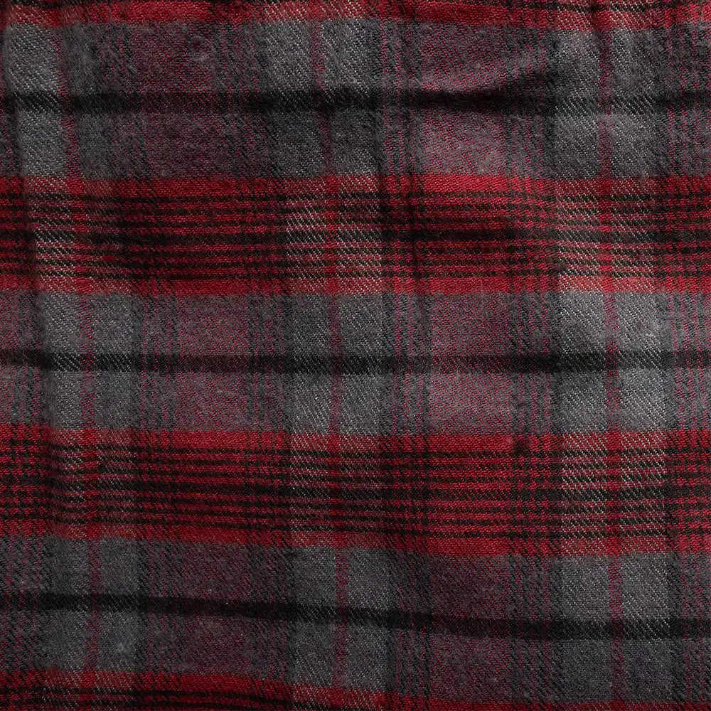 Grey Ghost Men's Plaid Flannel Shirt