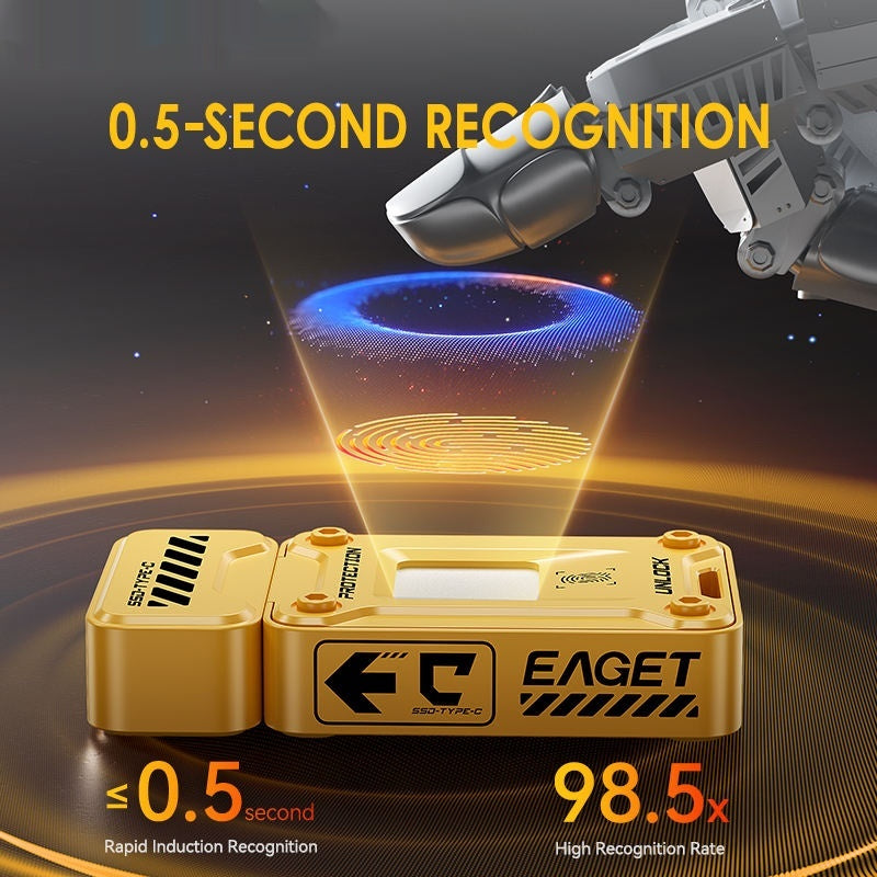 Fingerprint Encryption Luxury USB Drive