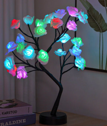 Rose Flower Tree Fairy Night Light