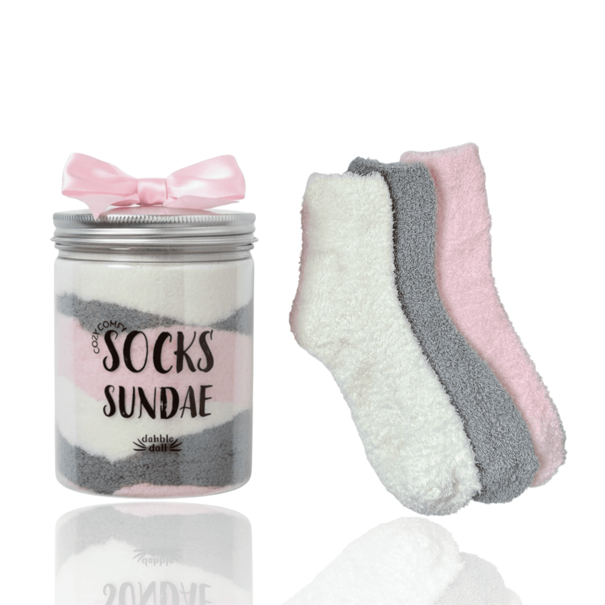 Cozy Socks Sundae Gift Set, 3 Pairs Cloud Socks