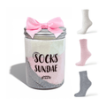 Cozy Socks Sundae Gift Set, 3 Pairs Cloud Socks