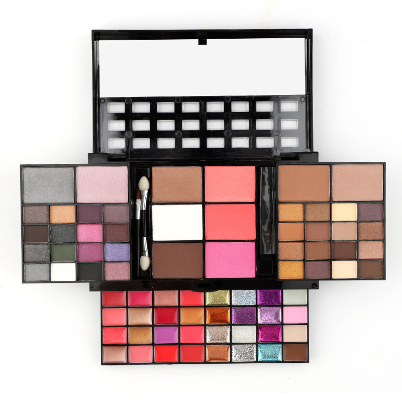 74-Color Makeup Palette – Eyeshadow, Lip Gloss & Blush