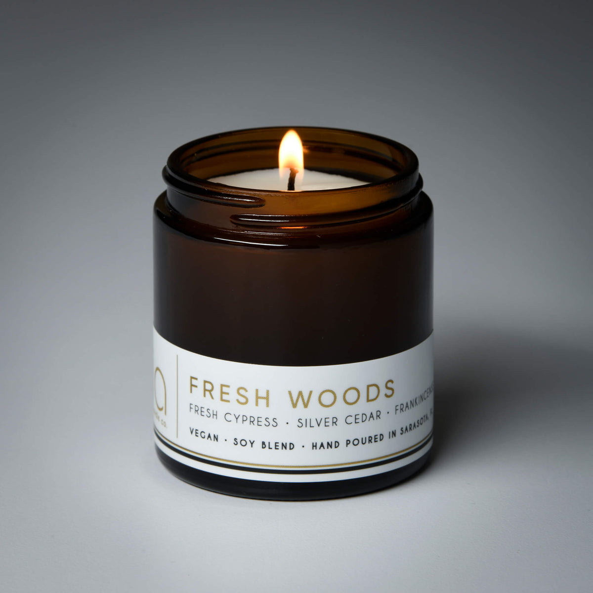 Fresh Woods Soy Blend Candle — Pine, Balsam, Fir & Cedar