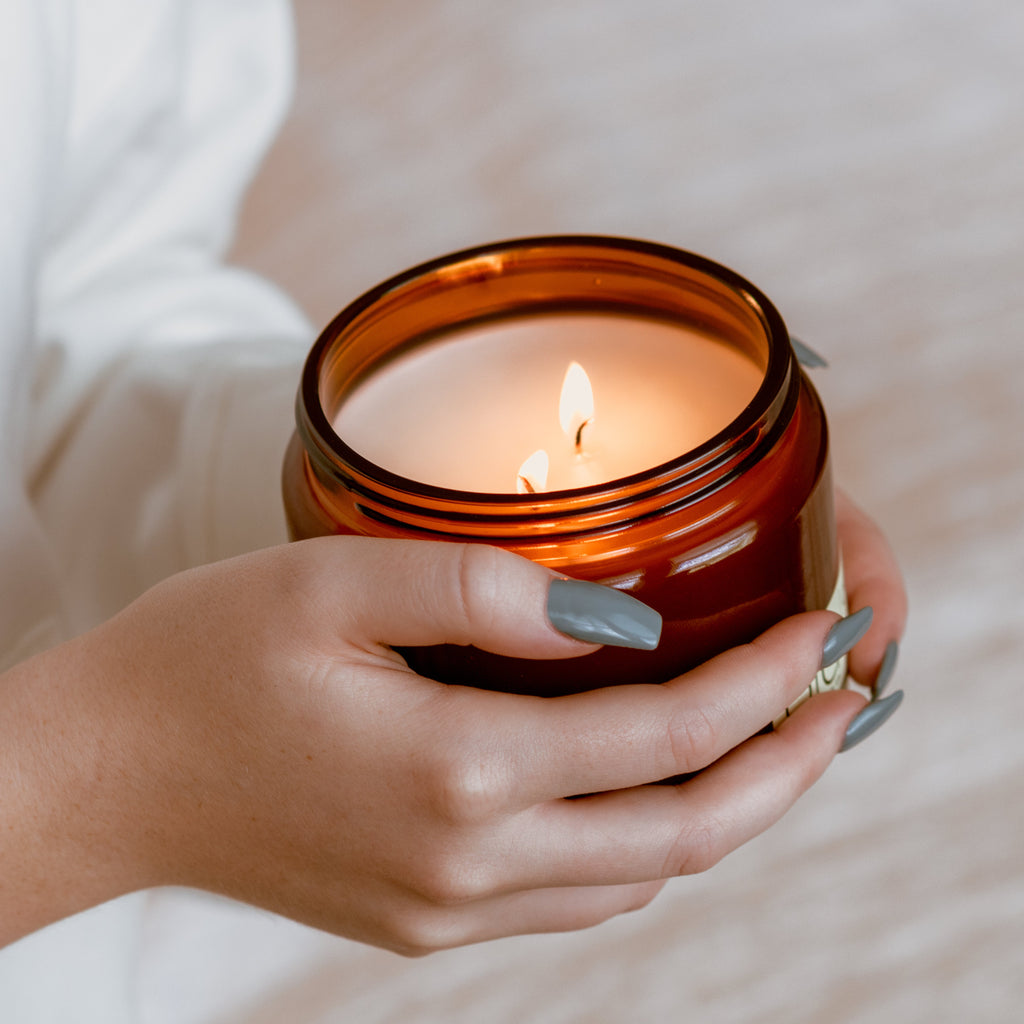 Smokin' Cowboy Soy Blend Candle — Sandalwood, Leather, Iris