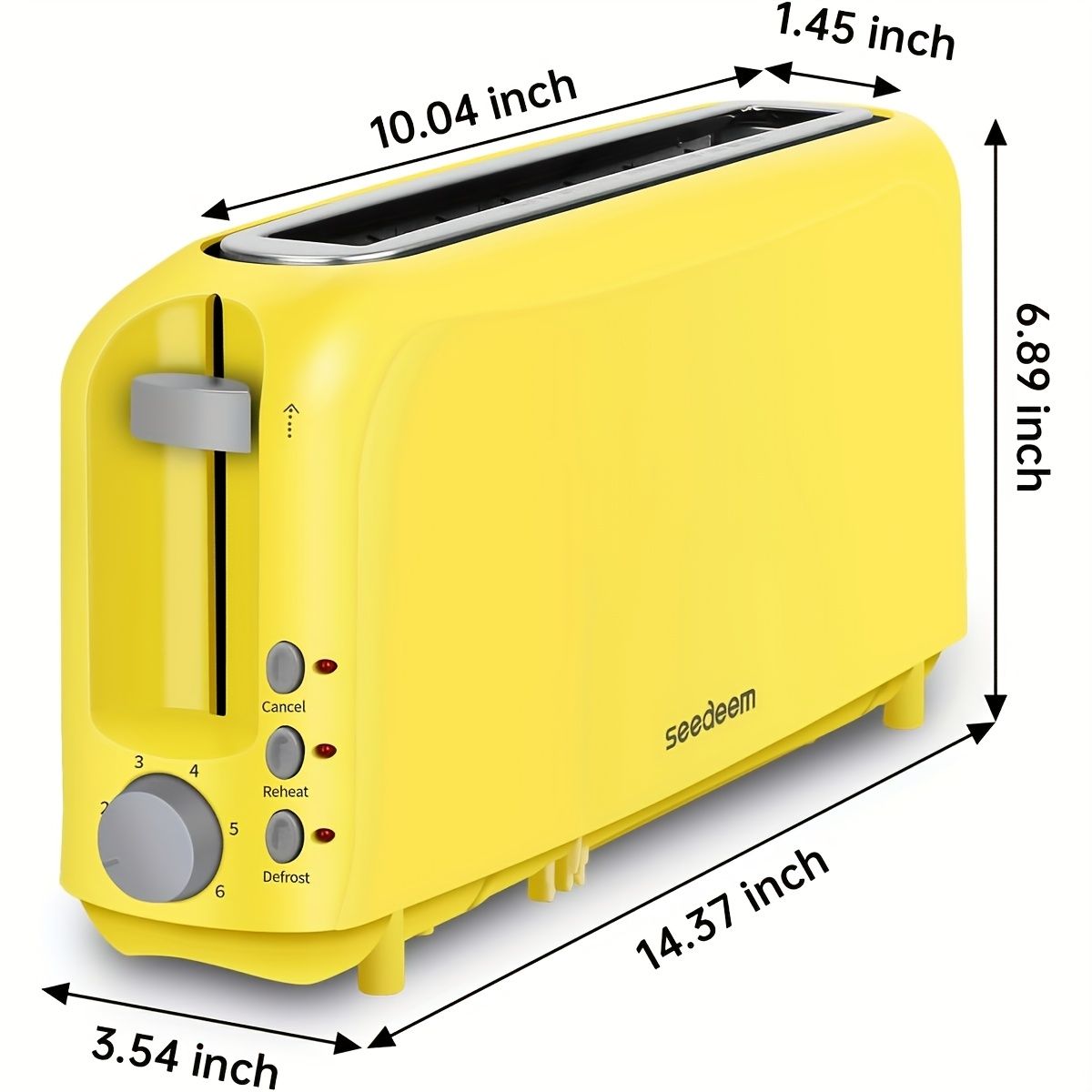 2-Slice Toaster with 6 Settings