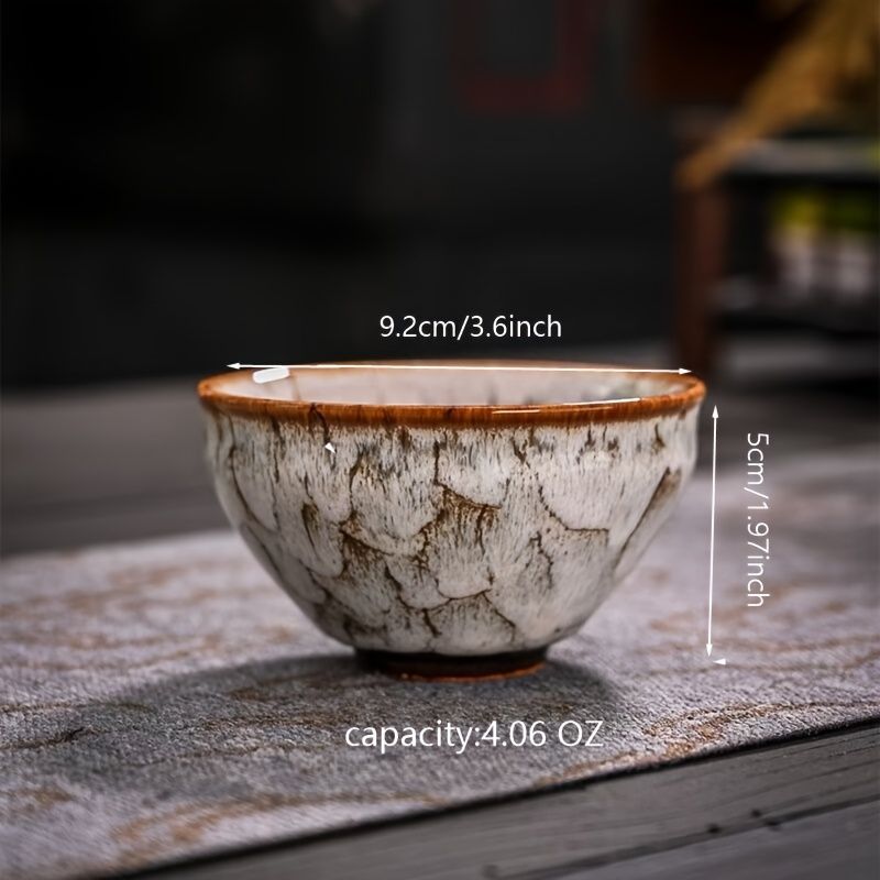 Handmade Ceramic Teacups Set of 5