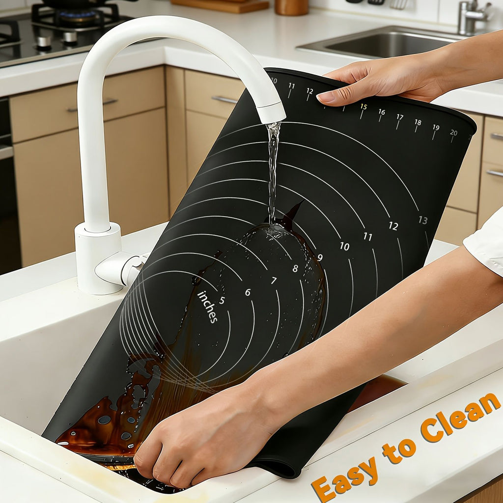 Thickened Silicone Baking Mat with Measurements