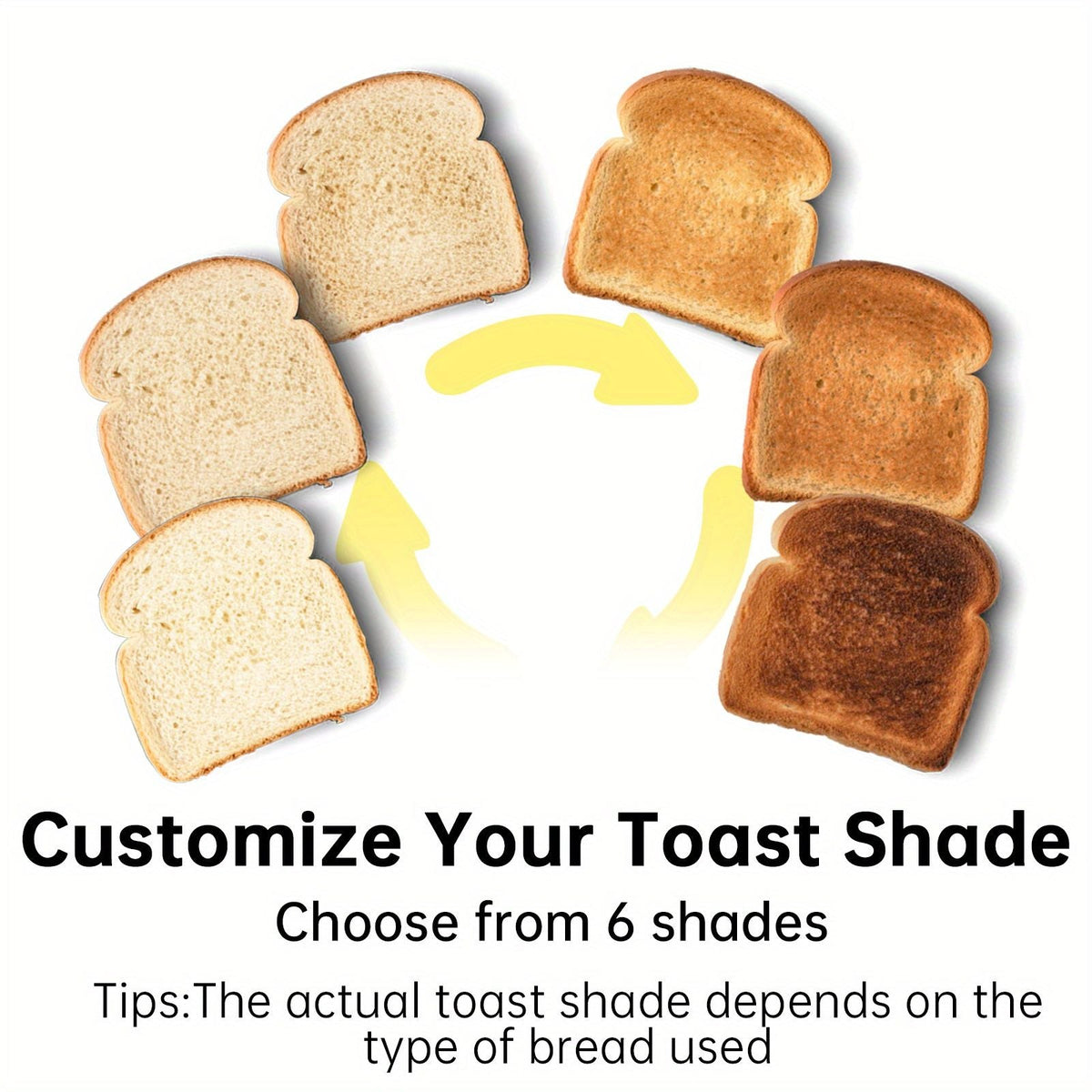2-Slice Toaster with 6 Settings
