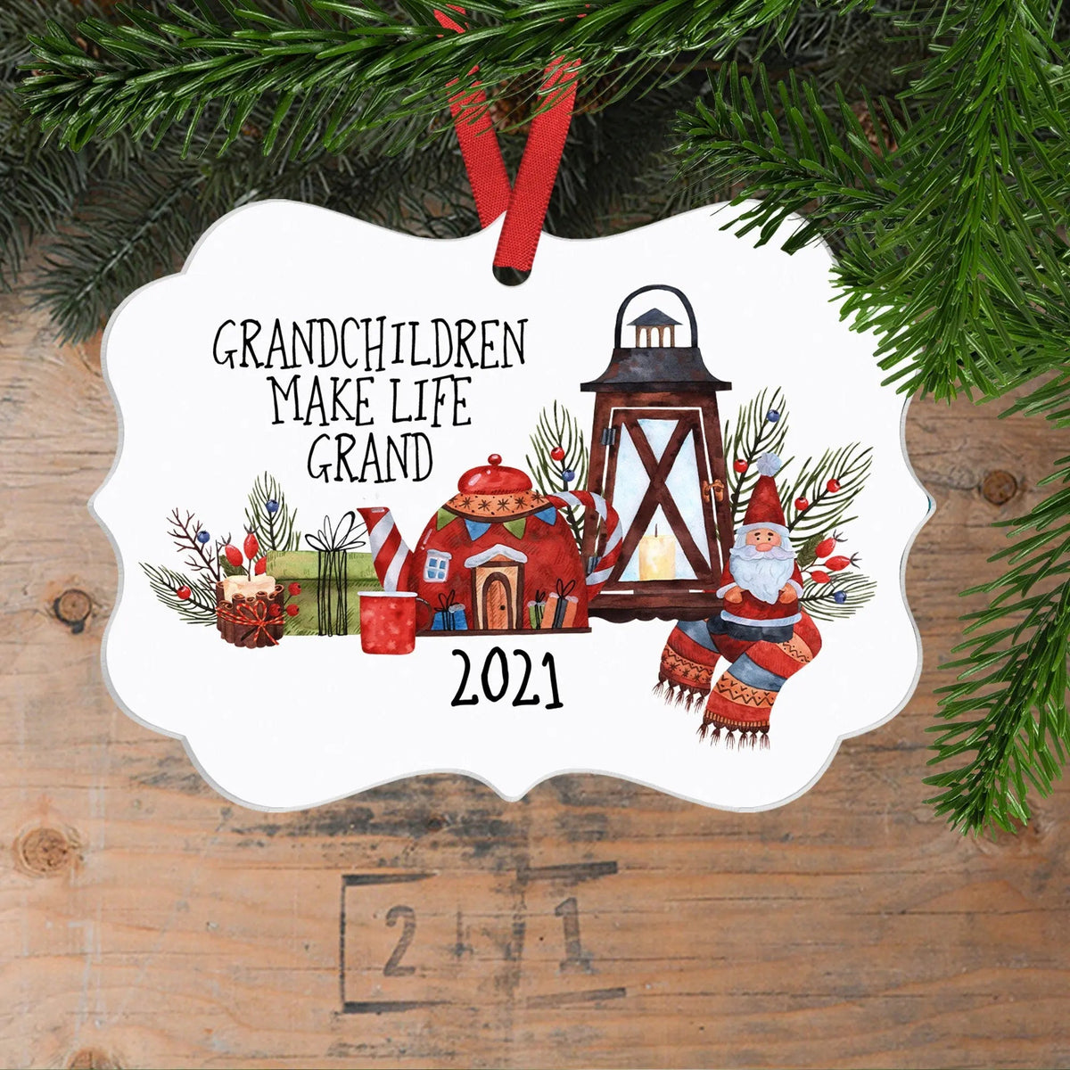 Grandparents Christmas Ornament