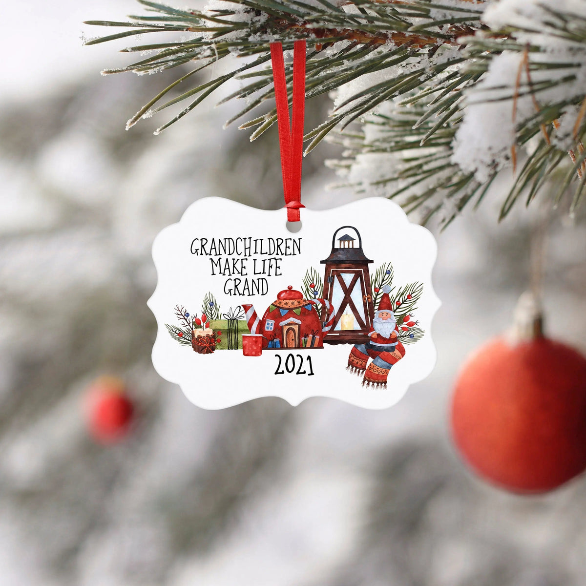Grandparents Christmas Ornament