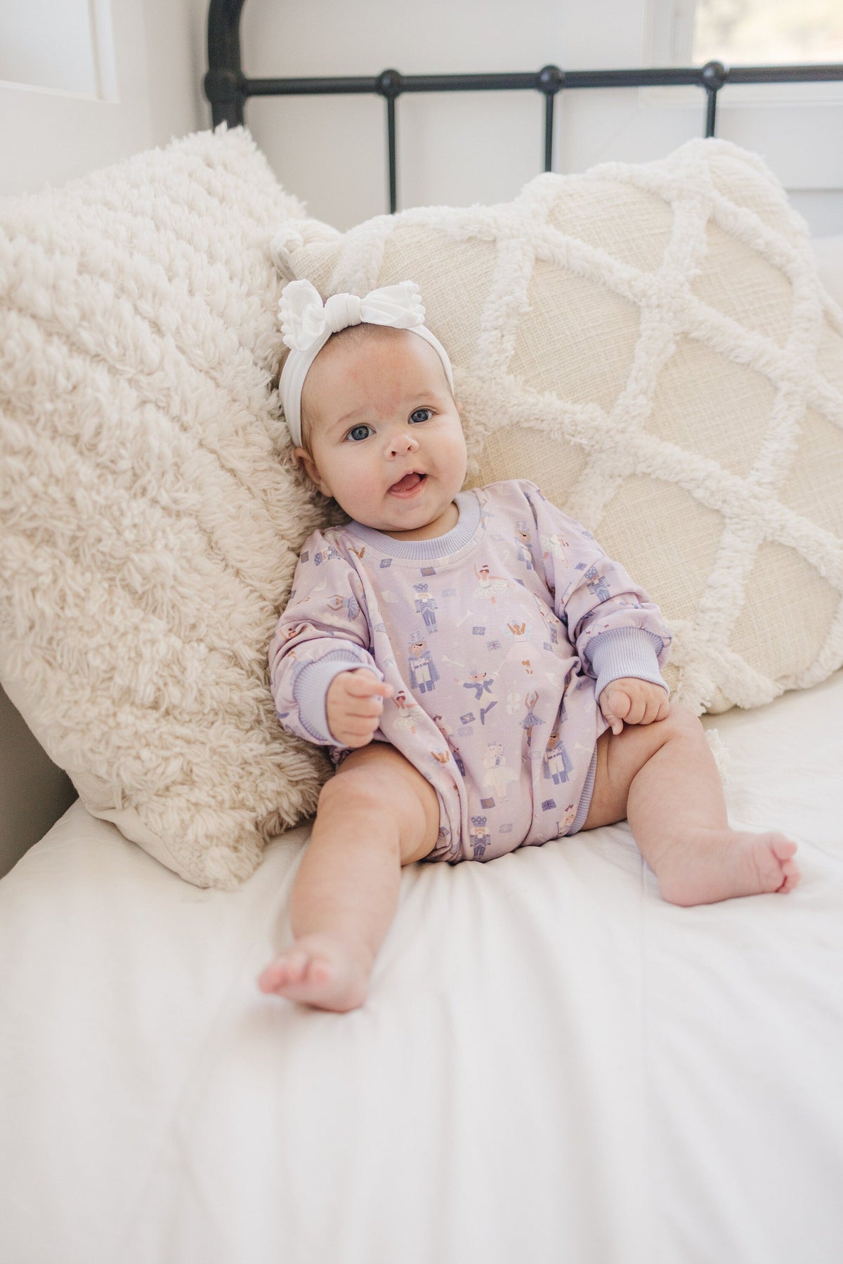 Nutcracker Christmas Bamboo Baby Bubble Romper