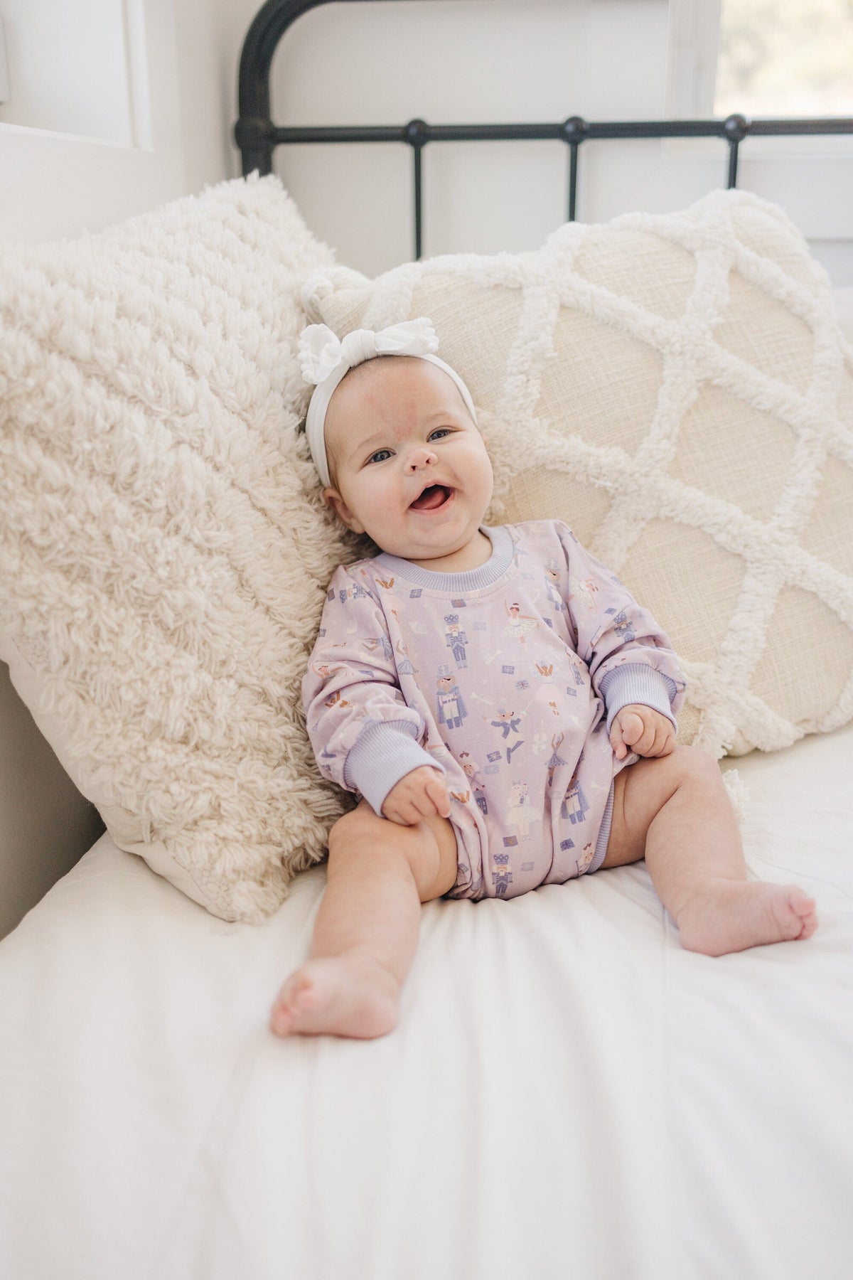 Nutcracker Christmas Bamboo Baby Bubble Romper