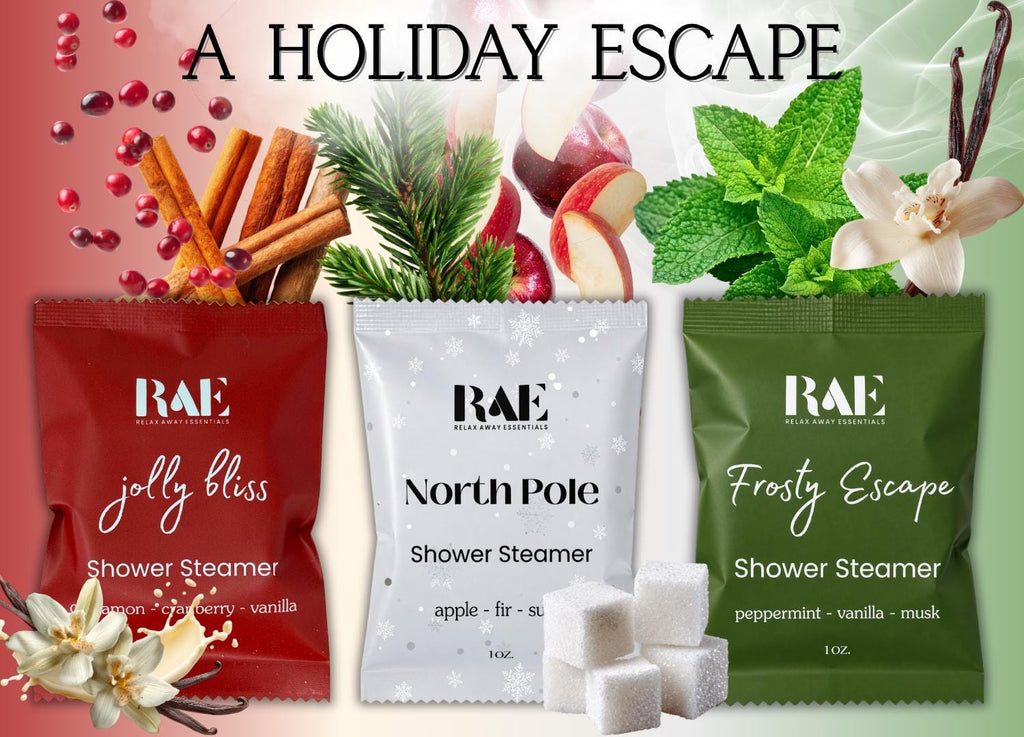 Santa's Spa Shower Steamers, 6 Pack