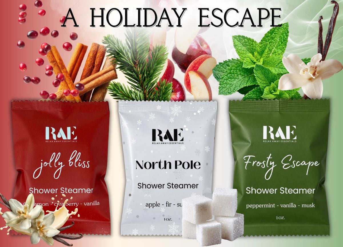 Santa's Spa Shower Steamers, 6 Pack