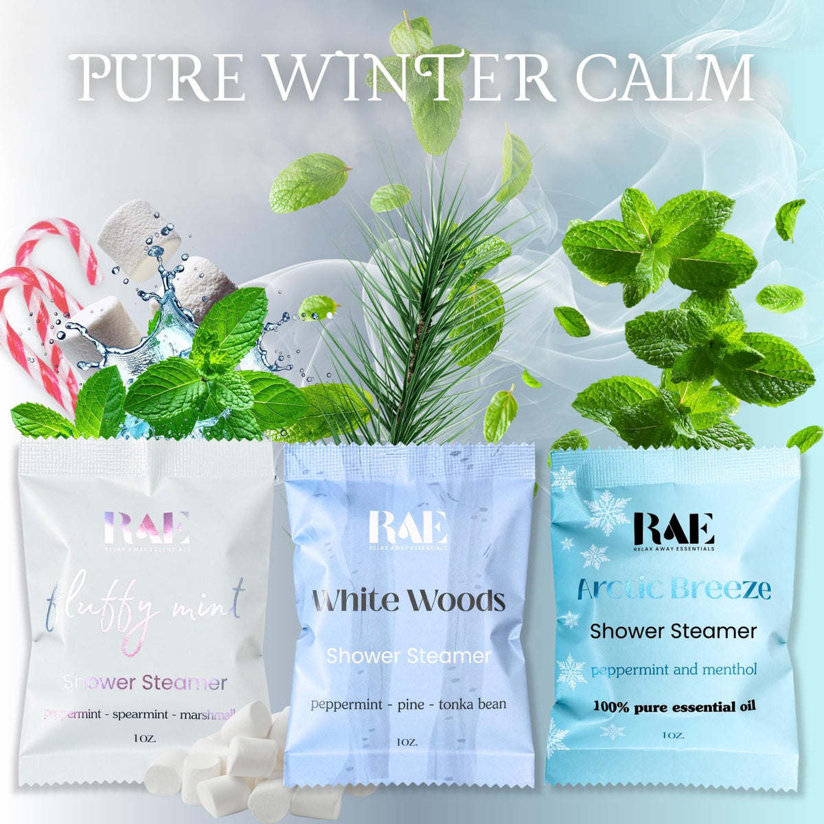 Frost & Fir Shower Steamers, 6 Pack