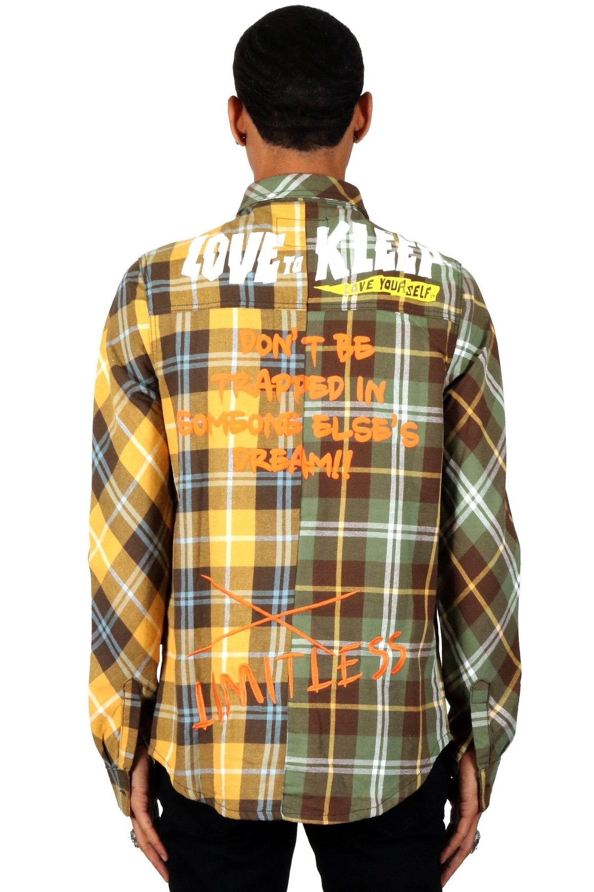 Bisque Premium Flannel Button-Down Shirt for Men